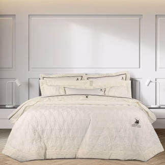 Κουβερλι Υπερδιπλο Σετ 2159 Κρεμ