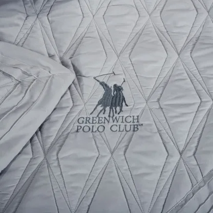 Greenwich Polo Club Κουβερλι Υπερδιπλο Σετ 2160 Grey Grey