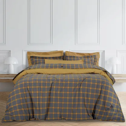 Greenwich Polo Club Σετ Σεντονια Υπερδιπλα Essential 2147 Ochre Ochre