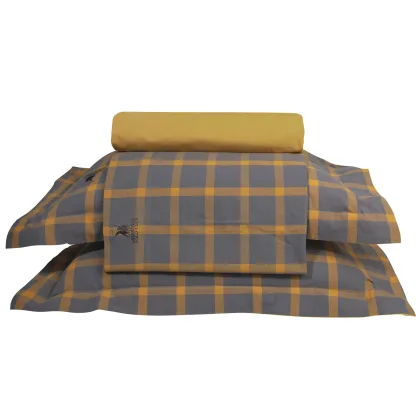 Greenwich Polo Club Σετ Σεντονια Υπερδιπλα Essential 2147 Ochre Ochre