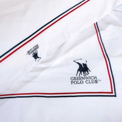 Greenwich Polo Club Σετ Σεντονια Υπερδιπλα 2173 Λευκο Λευκο