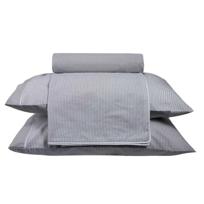 Greenwich Polo Club Σετ Σεντονια King Essential 2167 Grey - White Grey - White