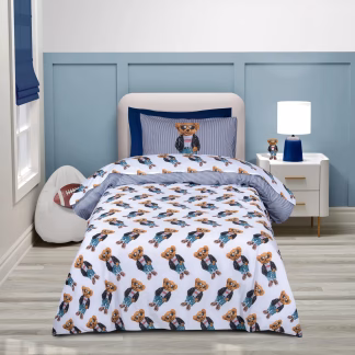 Σετ Σεντονια Μονα 8838 Λευκο, Μαυρο, Μπλε