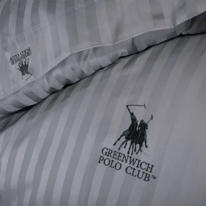 Greenwich Polo Club Παπλωματοθηκη Σετ Υπερδιπλh 2152 Dark Grey Dark Grey