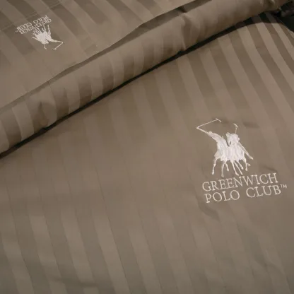 Greenwich Polo Club Παπλωματοθηκη Σετ Υπερδιπλh 2156 Χακι Χακι