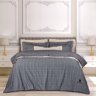 Παπλωματοθηκη Σετ Υπερδιπλh 2193 Γκρι, Μπεζ