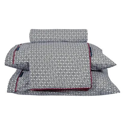 Greenwich Polo Club Παπλωματοθηκη Σετ King Essential 2213 Black - Grey Black - Grey