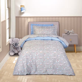 Σετ Παπλωματοθηκη Μονη 8851 Light Purple, Pink