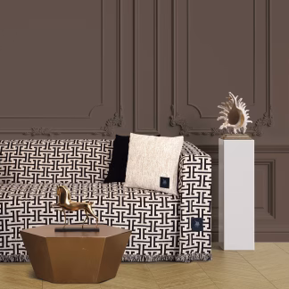 Ριχταρι 180χ250 Essential 3931 Black, Ecru