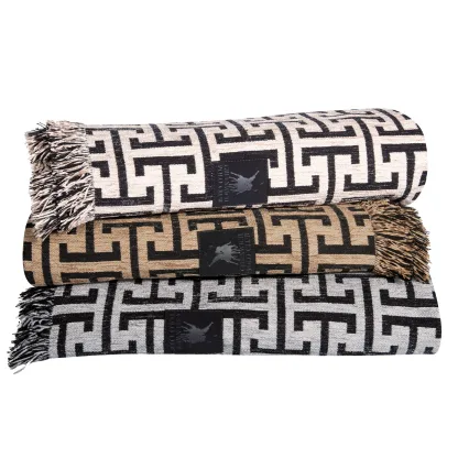 Greenwich Polo Club Ριχταρι 180Χ300 Essential 3932 Beige - Black Beige - Black