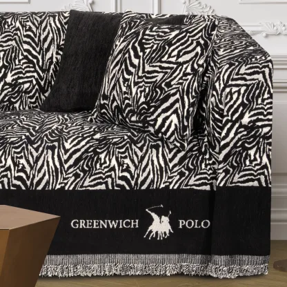 Greenwich Polo Club Ριχταρι 180Χ300 Essential 3935 Black - Taupe Black - Taupe