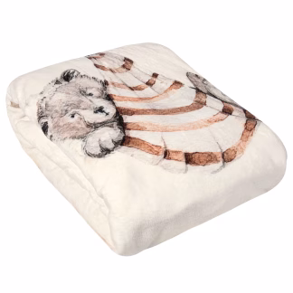 Κουβερτα Fleece Κουνιας Essential 8850 Cream, Taupe, Teracotta