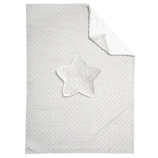 Greenwich Polo Club Κουβερτα Fleece 75X100 Βαβυ 8846 Grey - White Grey - White