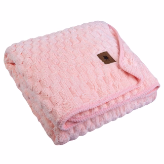 Κουβερτα Fleece Αγκαλιας Essential 8848 Pink