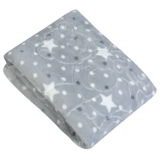 Greenwich Polo Club Κουβερτα Velour 110X140 Baby 8832 Γκρι Γκρι
