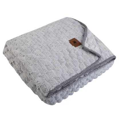 Greenwich Polo Club Κουβερτα Fleece 110X150 Βαβυ 8837 Grey Grey