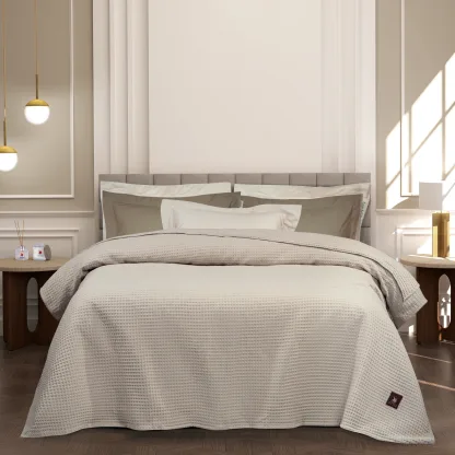 Greenwich Polo Club Κουβερτα Πικε 160X240 Essential 3454 Taupe Taupe