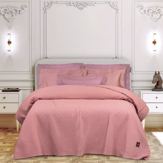 Κουβερτα Πικε 160x240 Essential 3455 Ροδι