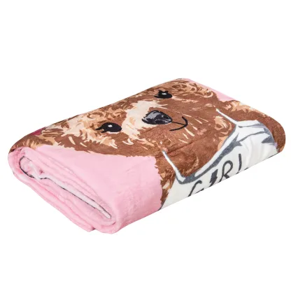 Greenwich Polo Club Junior Κουβερτα Fleece 8839 Beige - Grey - Pink Beige - Grey - Pink