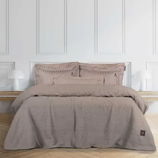 Greenwich Polo Club Κουβερτα Πικε 230X250 Essential 3401 Μπεζ Μπεζ