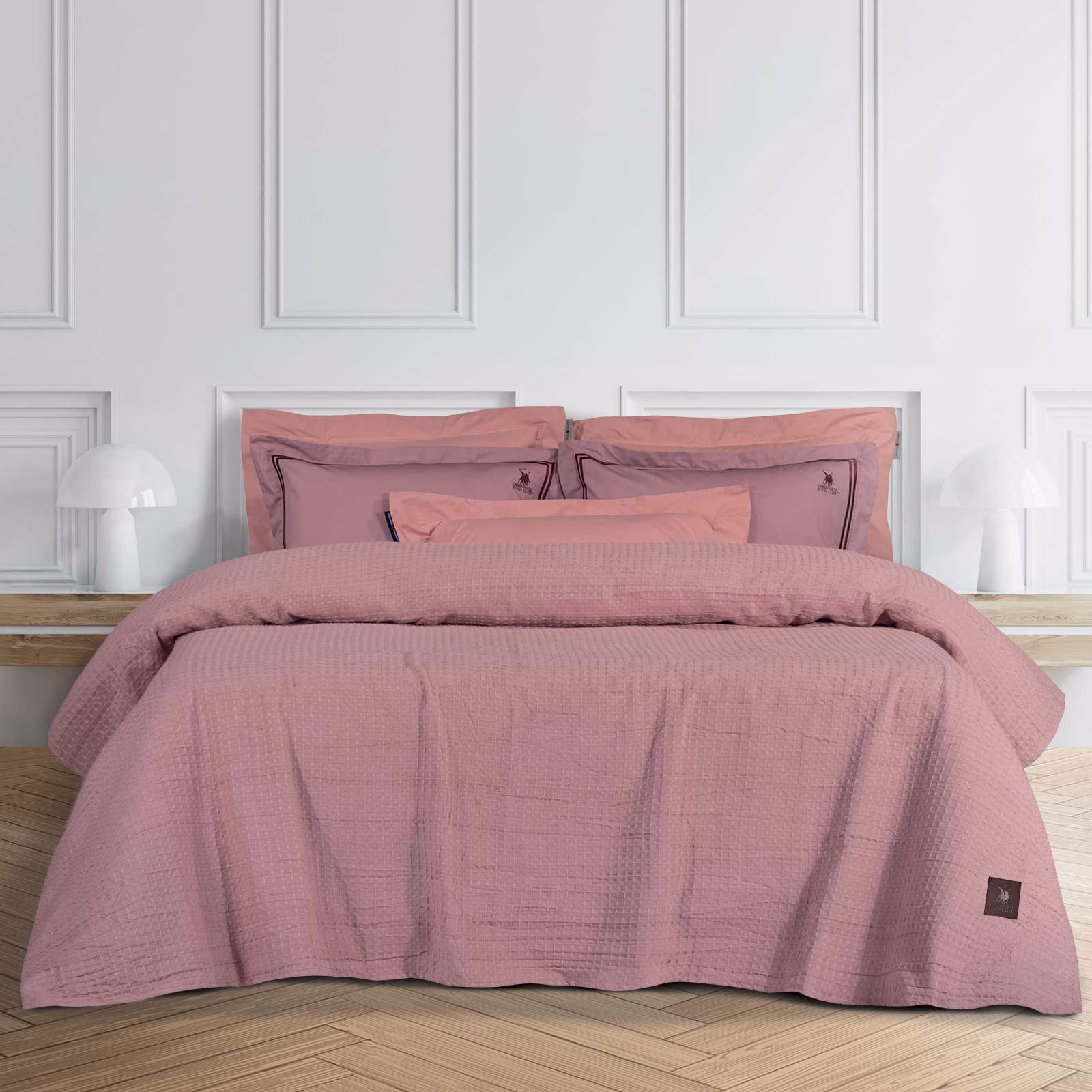 Κουβερτα Πικε 230x250 Essential 3402 Ροζ Κουβερτα Πικε 230x250 Essential 3402 Ροζ