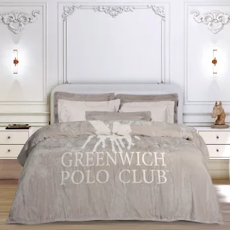 Greenwich Polo Club Κουβερτα Fleece 160X220 Essential 3490 Taupe Taupe