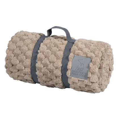 Greenwich Polo Club Κουβερτα Fleece 130Χ170 3475 Taupe Taupe