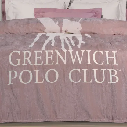Greenwich Polo Club Κουβερτα Fleece Υπερδιπλh 3491 Nude Nude