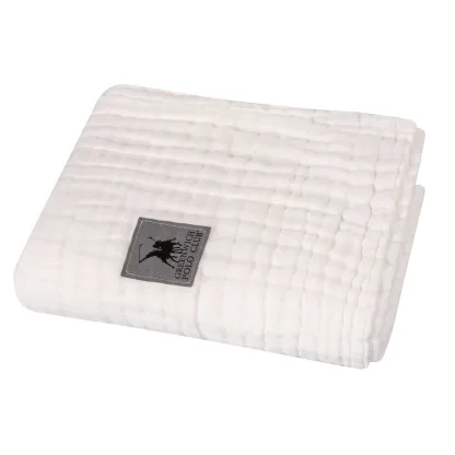Greenwich Polo Club Κουβερτα Πικε 80X105 Βαβυ 2993 Λευκο Λευκο