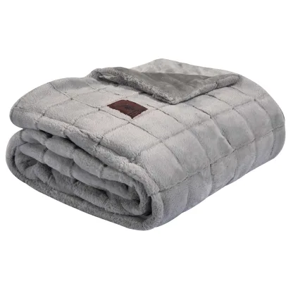 Greenwich Polo Club Κουβερτα Faux Fur Υπερδιπλη 3452 Grey Grey