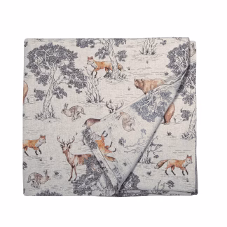 Τραπεζομαντηλο 140χ180 2662 Εκρου, Καφε, Μαυρο