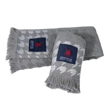 Greenwich Polo Club Πετσετες Κουζινας Σετ 2Tmx 40Χ60 2697 Grey Grey