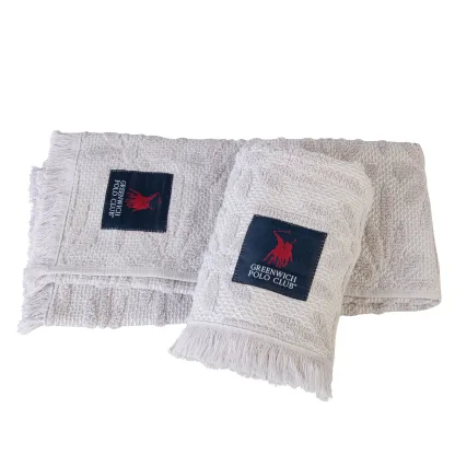 Greenwich Polo Club Πετσετες Κουζινας Σετ 2Tmx 40Χ60 2705 Grey Grey