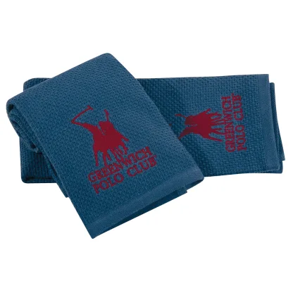 Greenwich Polo Club Πετσετες Κουζινας Σετ 2Tmx 40Χ60 2801 Blue Blue