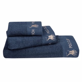 Σετ Πετσετες 3 Τεμαχιων 2666 Μπλε