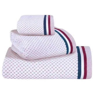 Greenwich Polo Club Σετ Πετσετες 3 Τεμαχιων 3075 Blue - Red - White Blue - Red - White