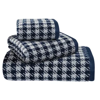 Greenwich Polo Club Σετ Πετσετες 3 Τεμαχιων 3095 Blue - Grey Blue - Grey