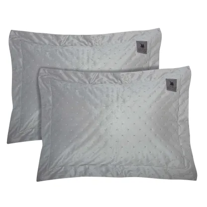 Greenwich Polo Club Ζευγος Μαξιλαροθηκες 3430 Light Grey Light Grey