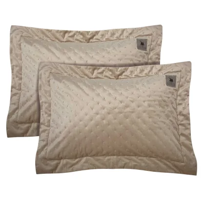 Greenwich Polo Club Ζευγος Μαξιλαροθηκες 3432 Beige Beige