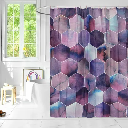 LINO ΚΟΥΡΤΙΝΑ ΜΠΑΝΙΟΥ HEXAG 180X200