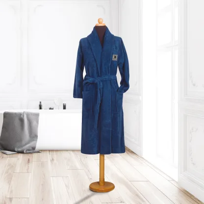 Greenwich Polo Club Μπουρνουζι Large Royal Blue 3206 Royal Blue Royal Blue