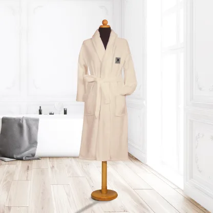 Greenwich Polo Club Μπουρνουζι X-Large Cloud Cream 3201 Cloud Cream Cloud Cream