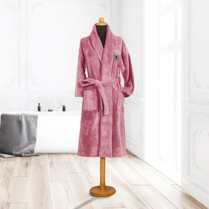 Greenwich Polo Club Μπουρνουζι X-Large Dusty Pink 3207 Pink Pink