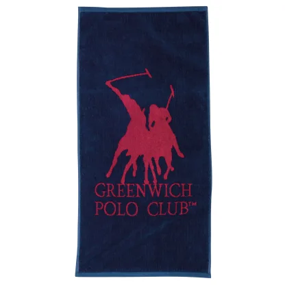 Greenwich Polo Club Πετσετα Γυμναστηριου 45X90 3033 Blue - Red Blue - Red