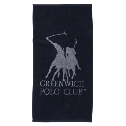 Greenwich Polo Club Πετσετα Γυμναστηριου 45X90 3035 Black - Grey Black - Grey