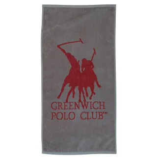 Greenwich Polo Club Πετσετα Γυμναστηριου 45X90 3036 Grey - Red Grey - Red