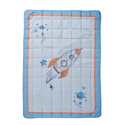 Das Kids Παπλωμα Μονο 4912 Blue - Grey - Orange Blue - Grey - Orange