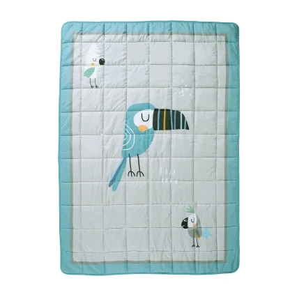 Das Kids Παπλωμα Μονο 4914 Blue - Grey - Mint Blue - Grey - Mint