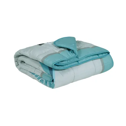 Das Kids Παπλωμα Μονο 4914 Blue - Grey - Mint Blue - Grey - Mint