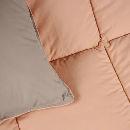 Das Home Παπλωμα Υπερδιπλο Happy 9641 Dark Grey - Terracotta Dark Grey - Terracotta